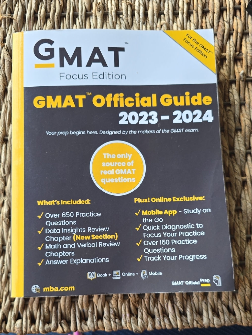 GMAT Official Guide 2023-2024, Focus Edition: